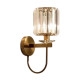 Modi Lighting Yuvarlak Eskitme Kristalli Aplik Mod-Ap-4715-1es